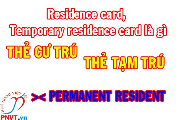 residence card là gì