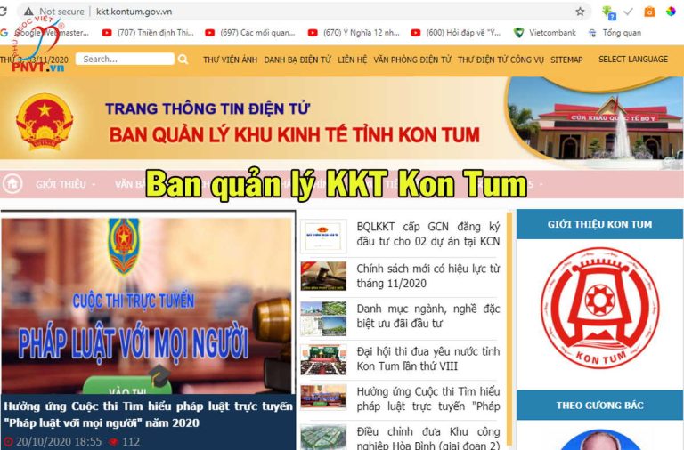 Ban quản lý Khu kinh tế tỉnh Kon Tum
